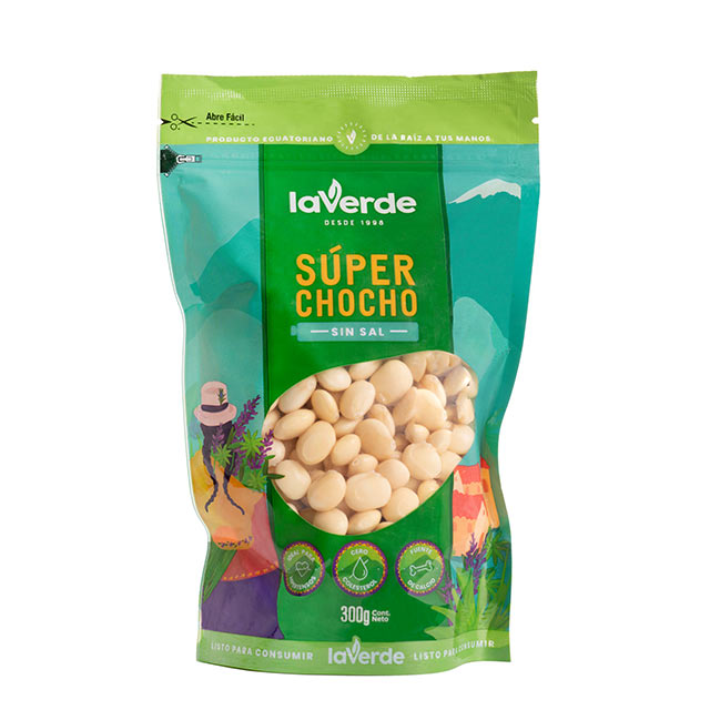 LaVerde | Products | Unsalted SuperChocho (lupin) 300g
