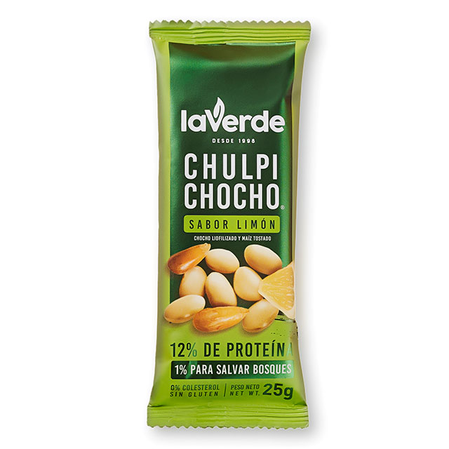 LaVerde - Productos - Chulpi Chocho sabor limón 25g